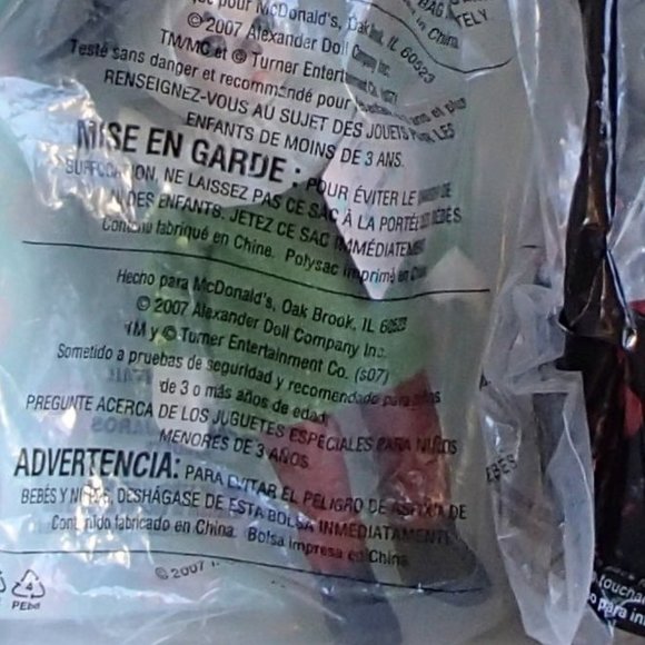 COPY - Scarecrow Wizard of Oz Madame Alexander #8 McDonalds Happy Meal NIP NWT … - Picture 8 of 9